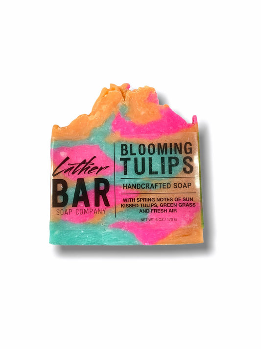 Blooming Tulips Lather Bar