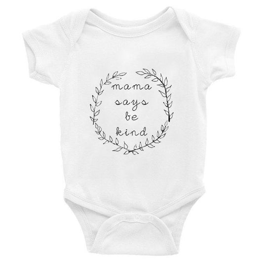 Mama Says Be Kind; Infant and Kids Tee